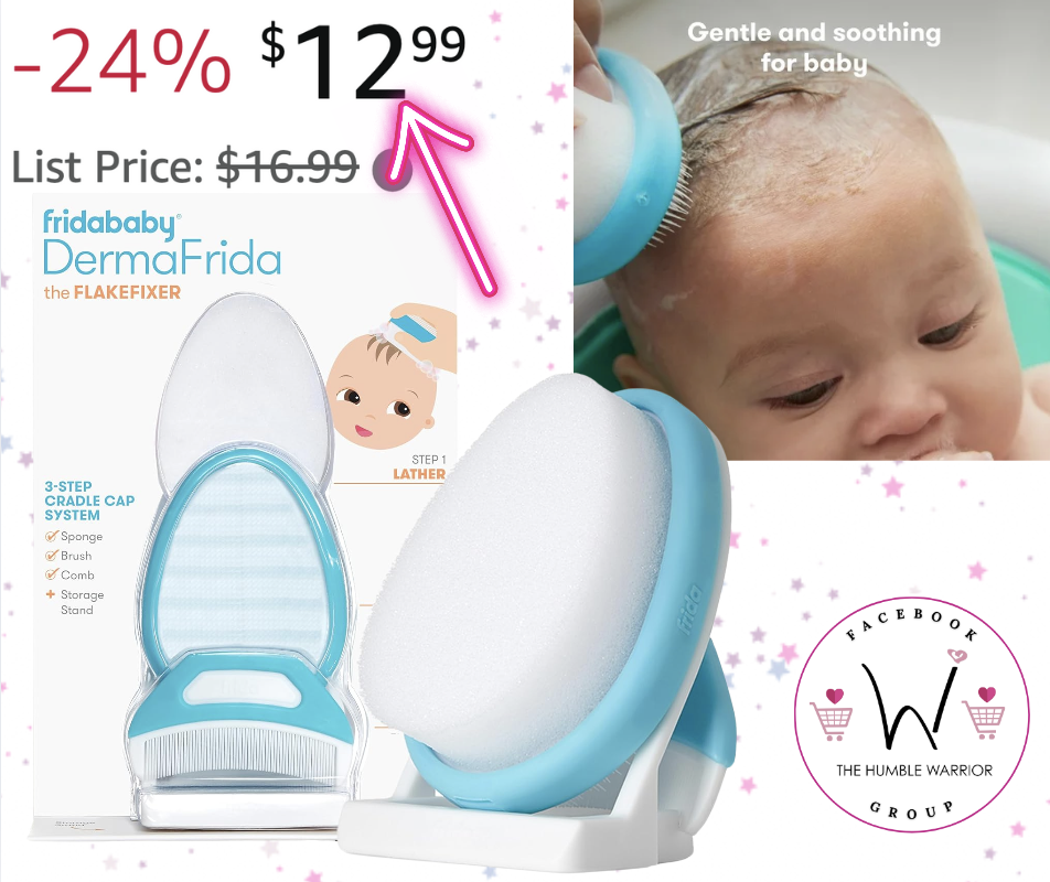 Frida Baby 3-Step Cradle Cap System!